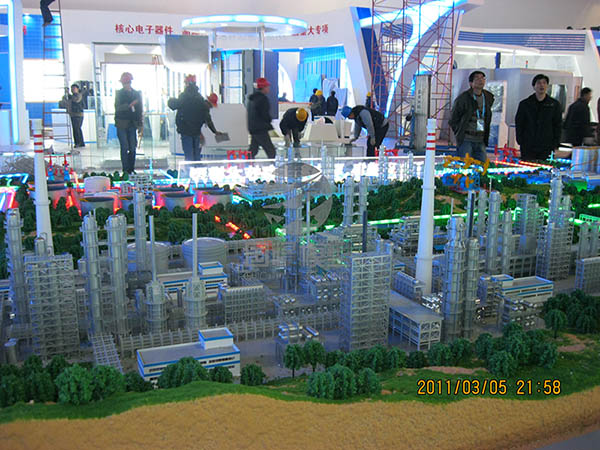 浠水县工业模型