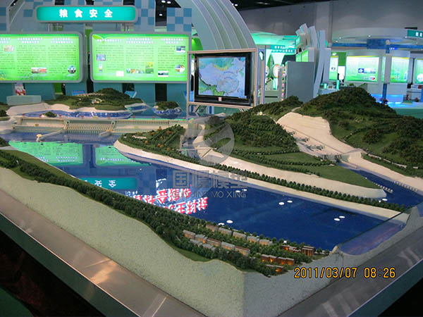 浠水县工业模型